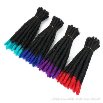 Cheap Ombre Faux Locs Dreadlocks Afro crochet braids Braiding Hair Extensions